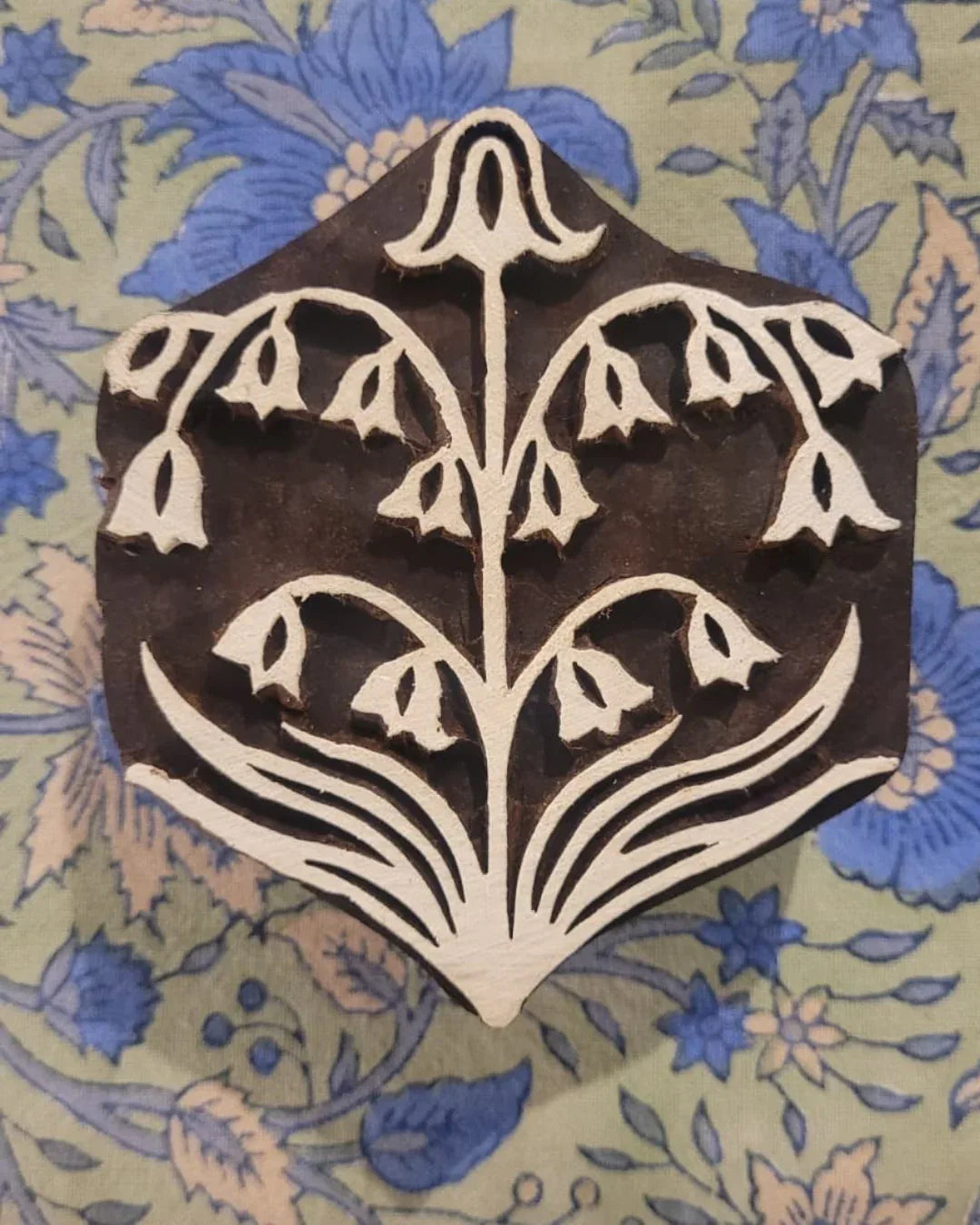 Hand Carved Wooden Block