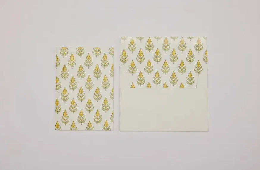 Hand Block Printed Greeting Cards