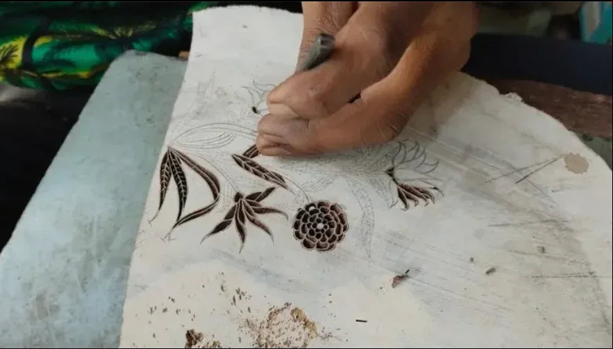 Hand Block Printed Greeting Cards