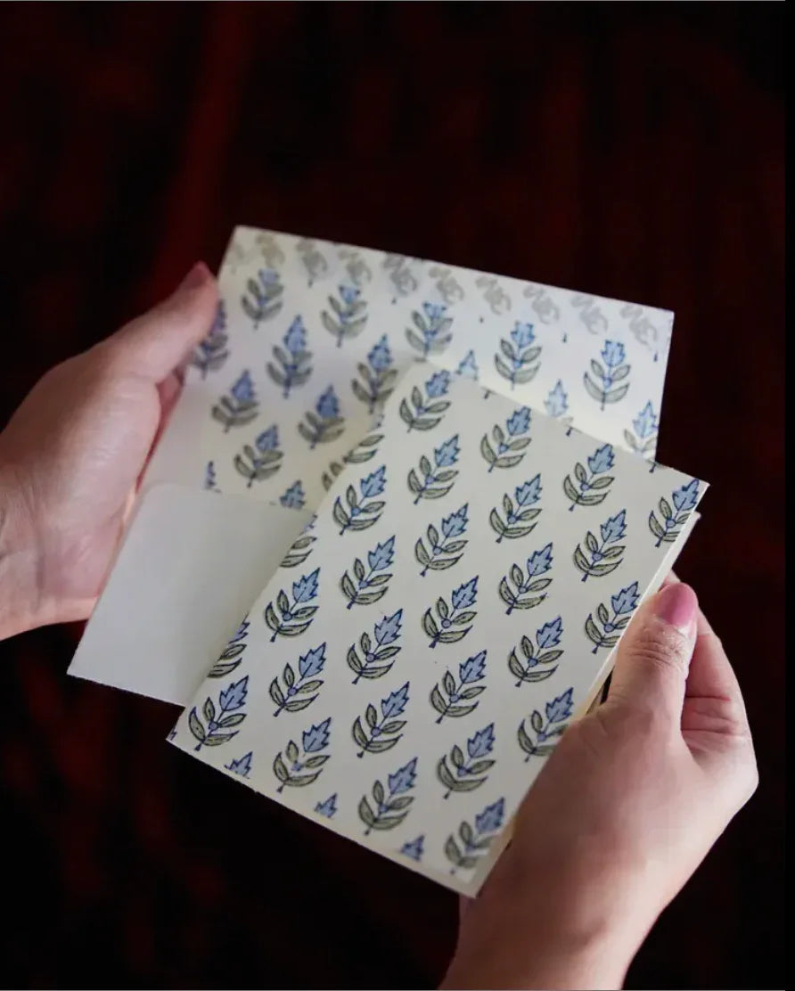 Hand Block Printed Greeting Cards