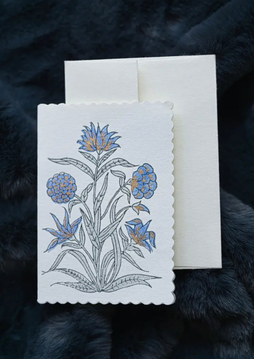 Hand Block Printed Greeting Cards