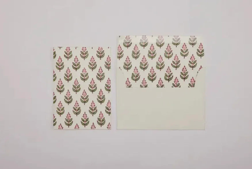 Hand Block Printed Greeting Cards