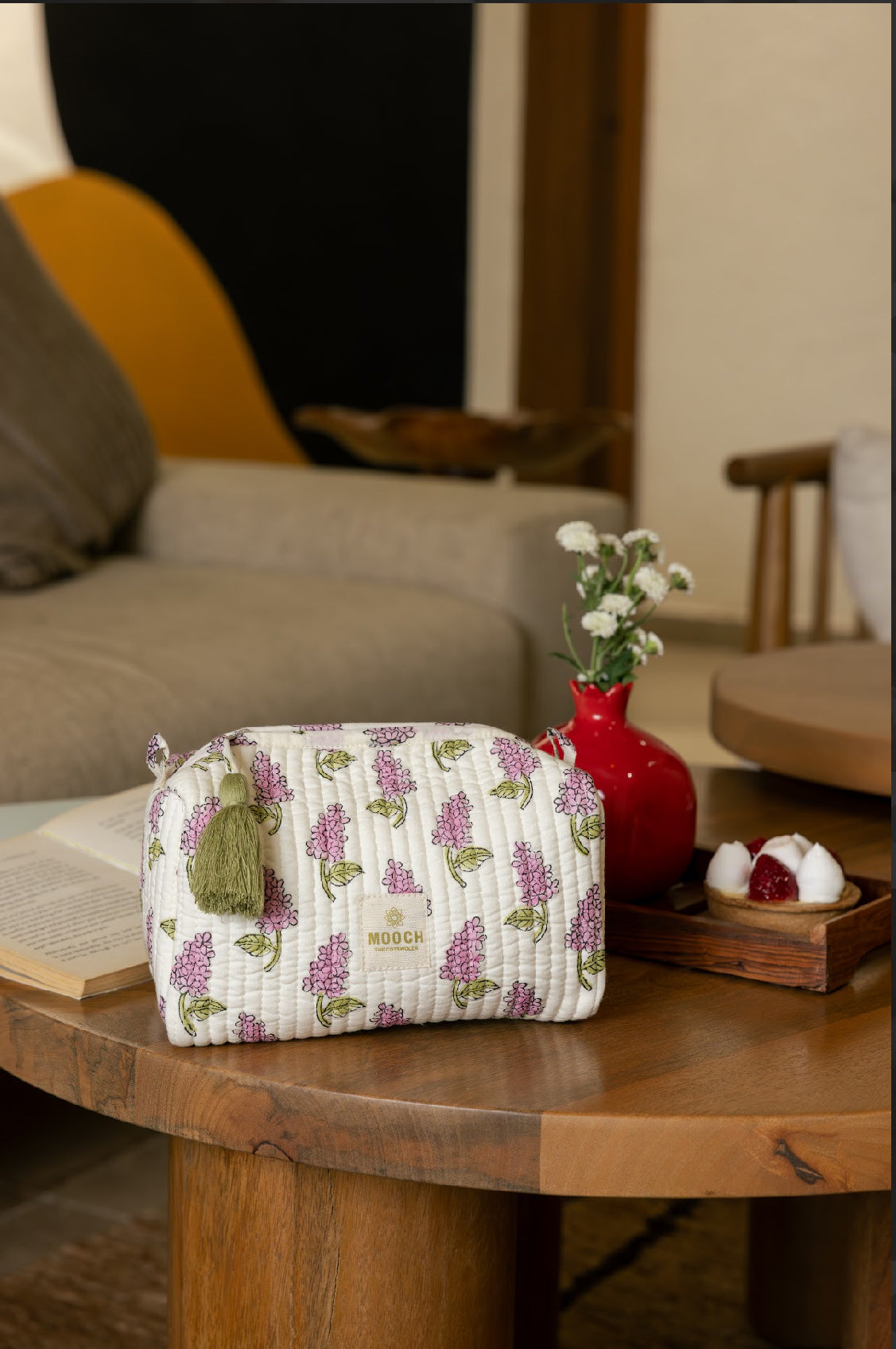 Veronica Mauve Cosmetic Bag