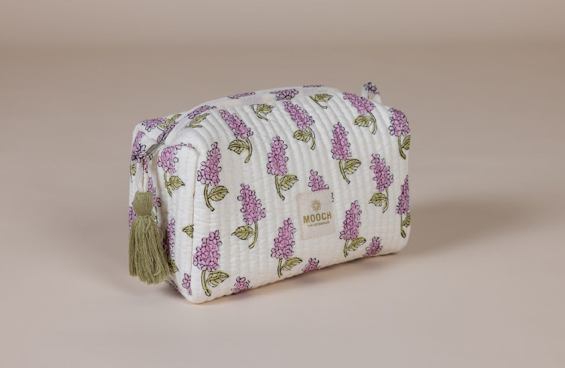 Veronica Mauve Cosmetic Bag