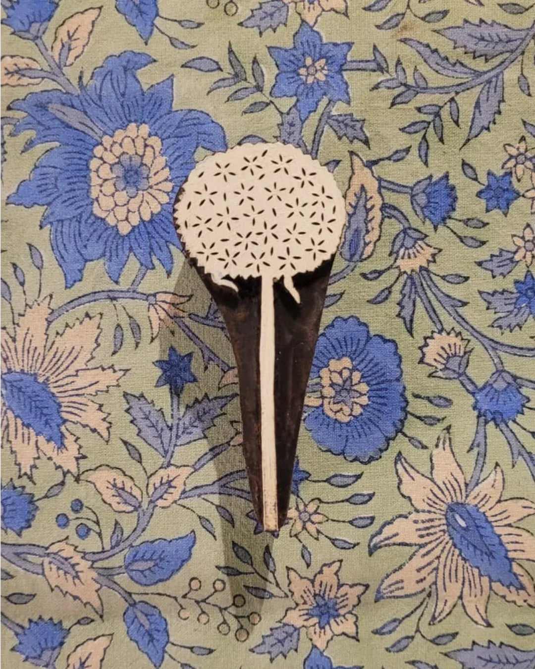 Hand Carved Wooden Block