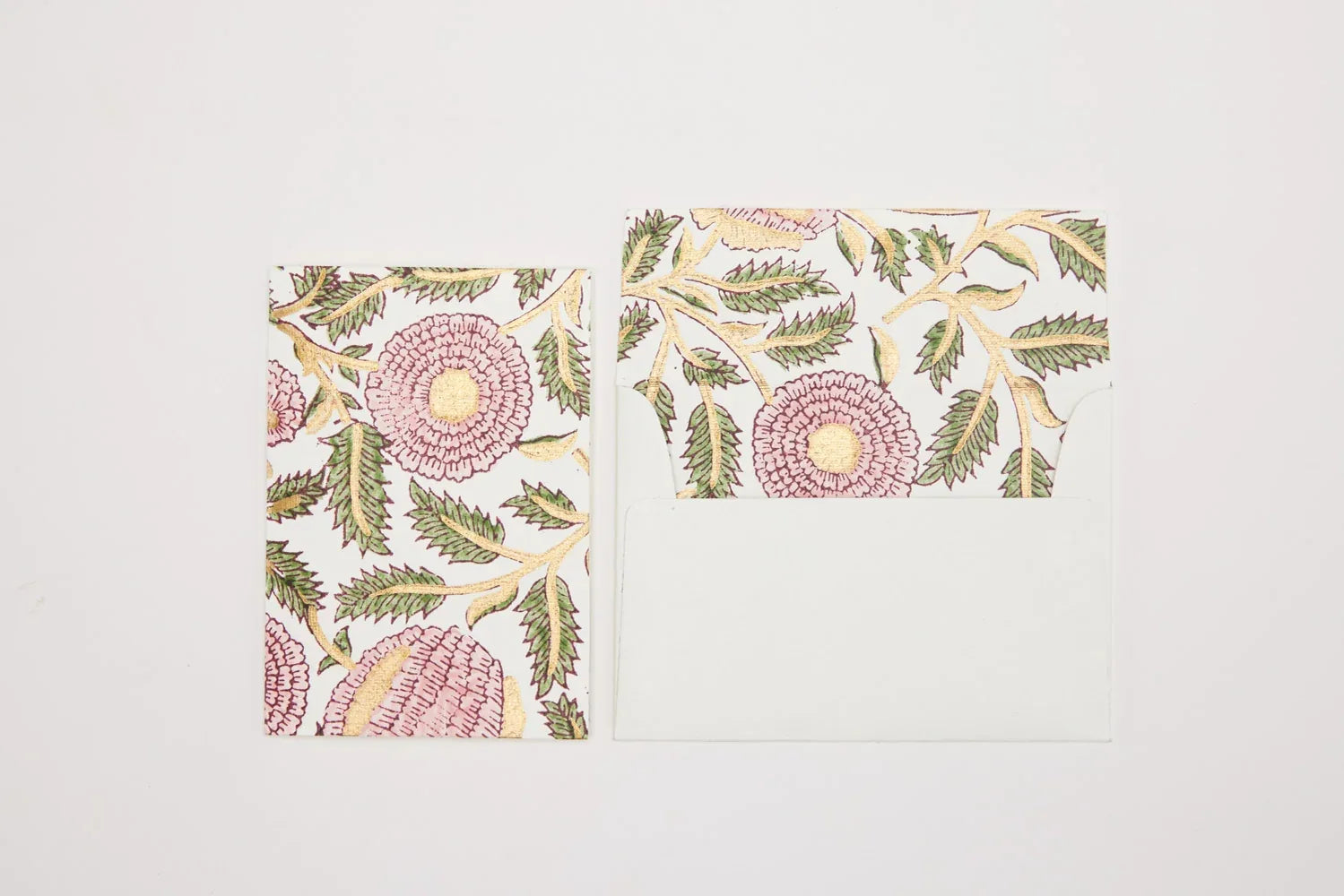 Hand Block Printed Greeting Cards