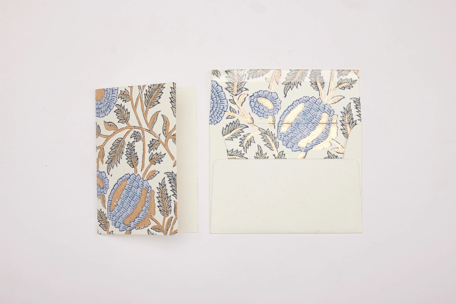 Hand Block Printed Greeting Cards