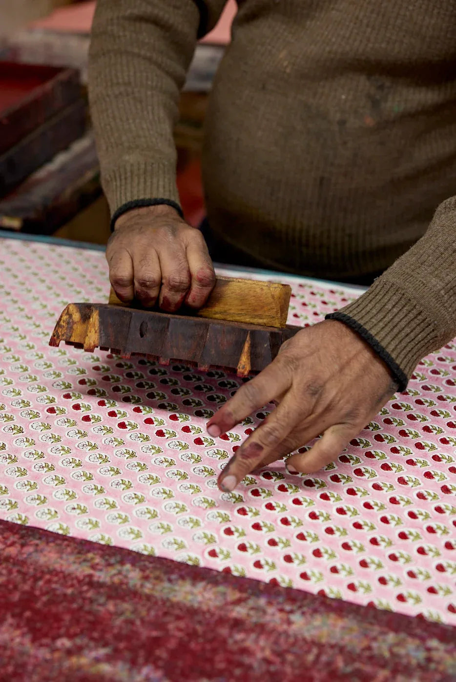 Hand Block Printed Greeting Cards