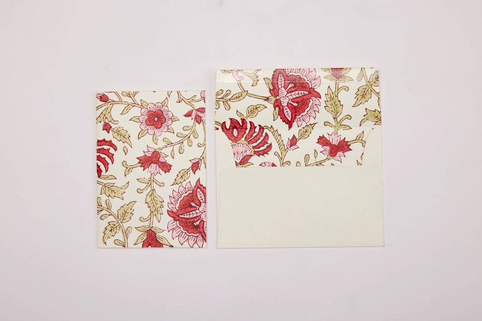 Hand Block Printed Greeting Cards
