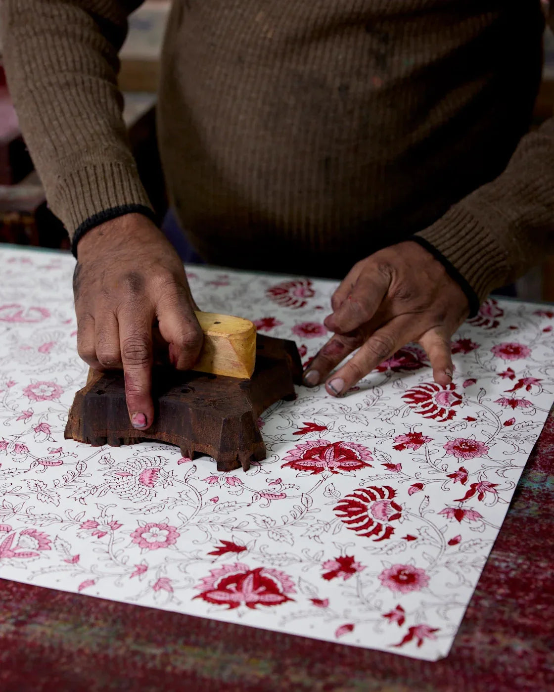 Hand Block Printed Greeting Cards