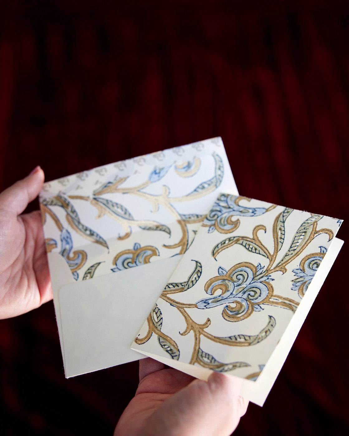 Hand Block Printed Greeting Cards