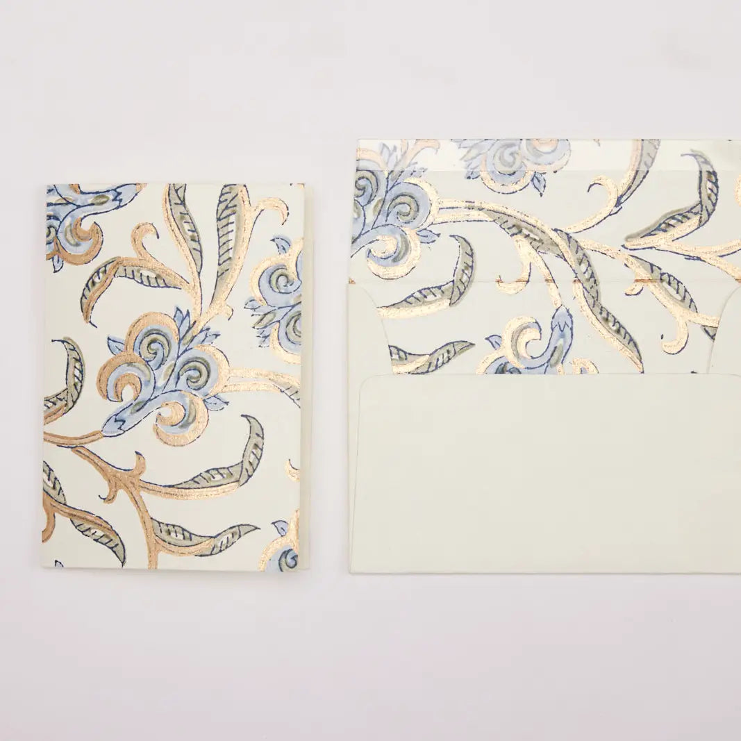 Hand Block Printed Greeting Cards