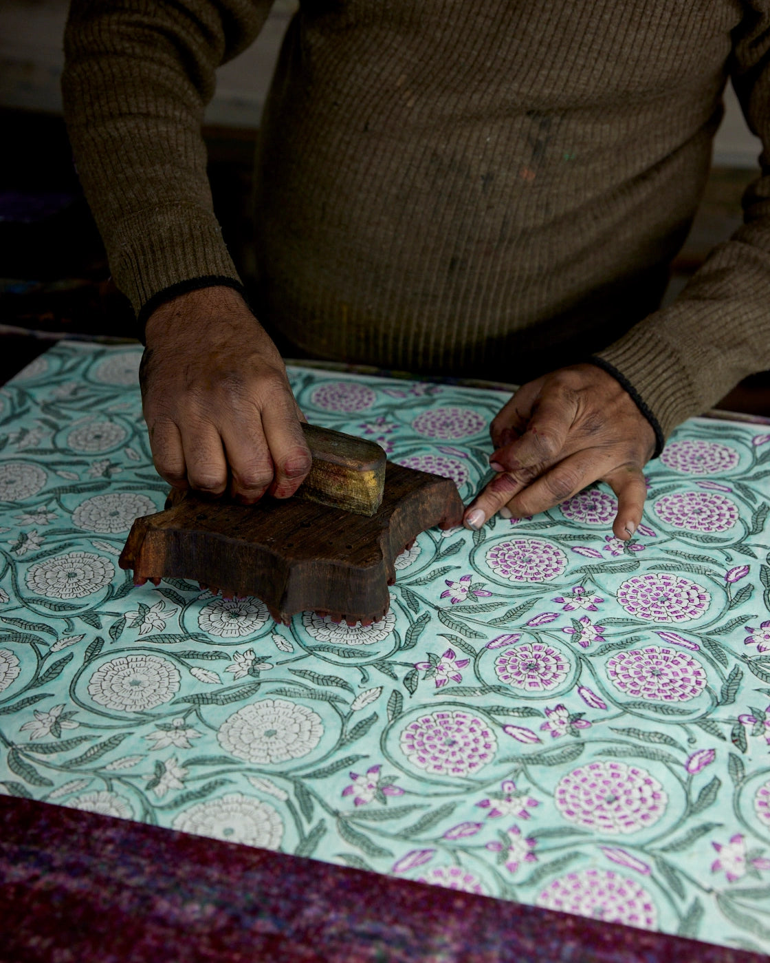 Hand Block Printed Greeting Cards