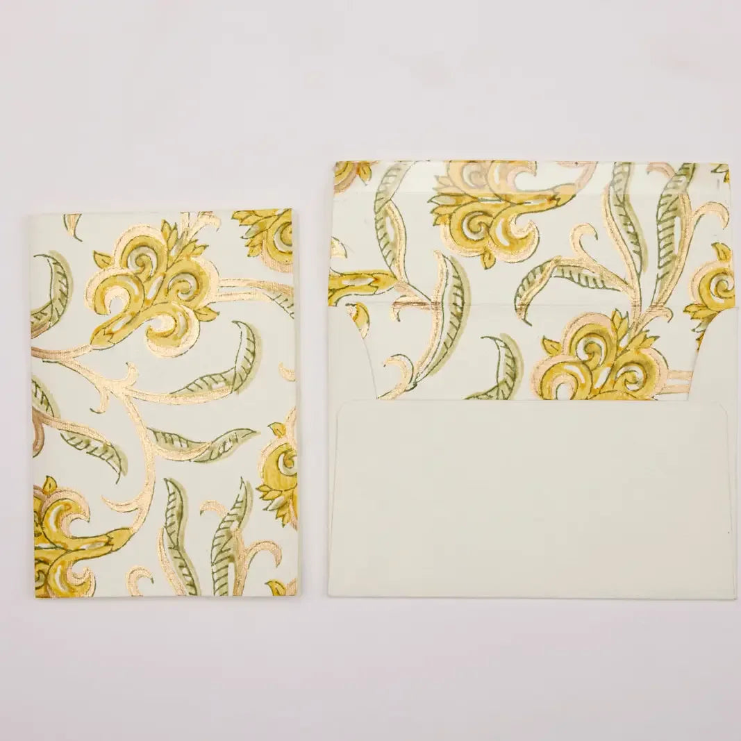 Hand Block Printed Greeting Cards