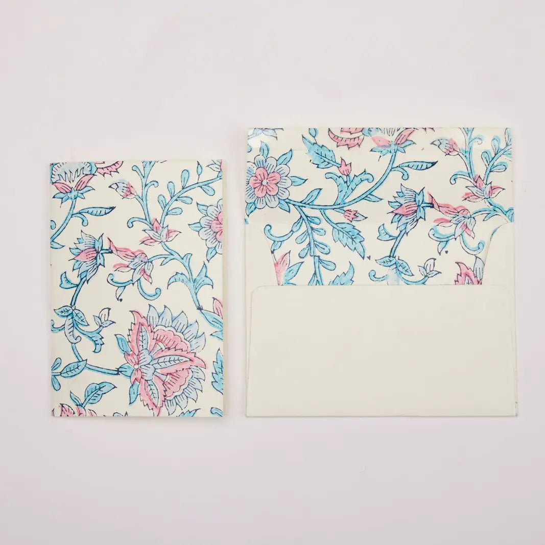 Hand Block Printed Greeting Cards