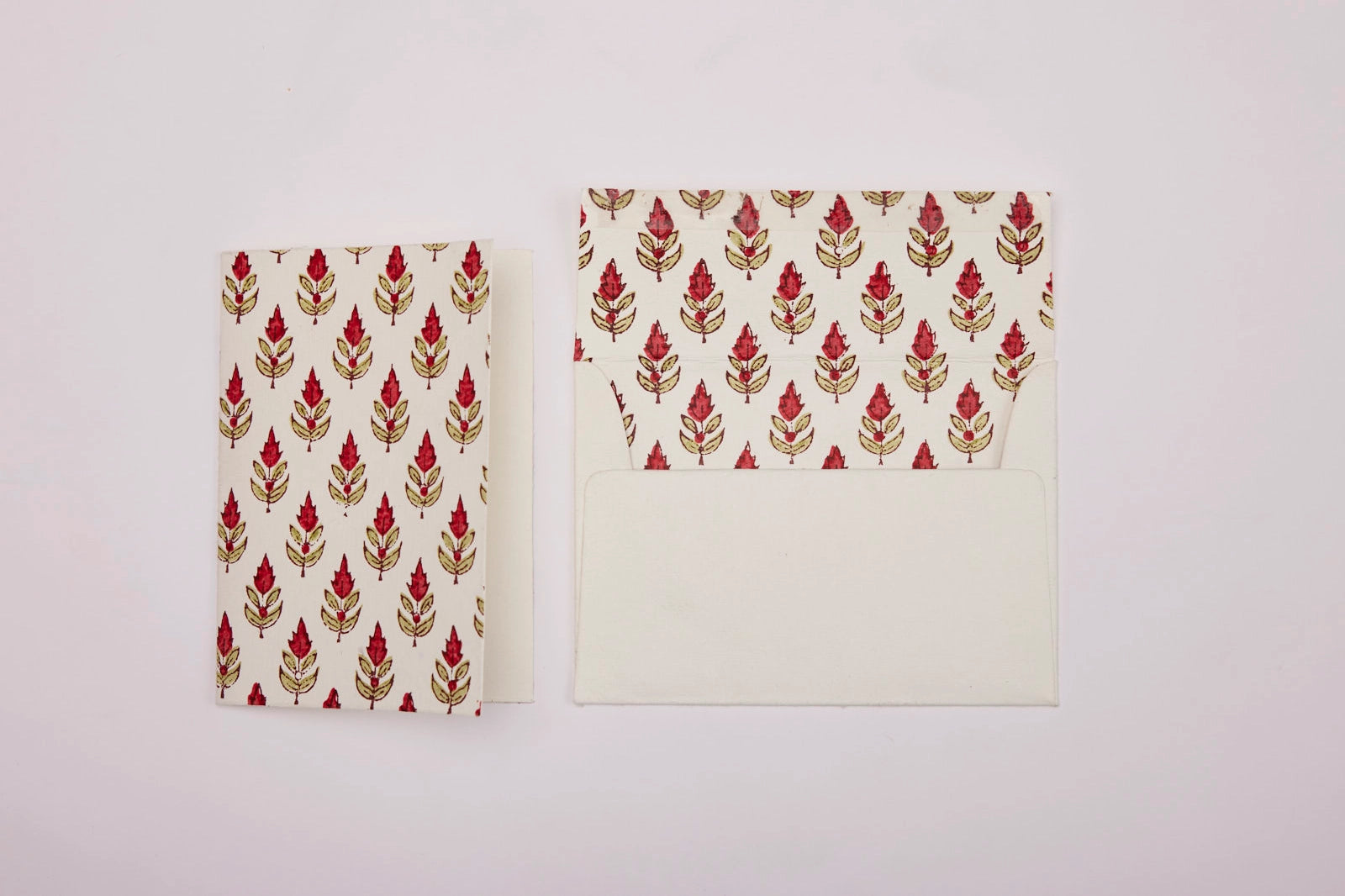 Hand Block Printed Greeting Cards