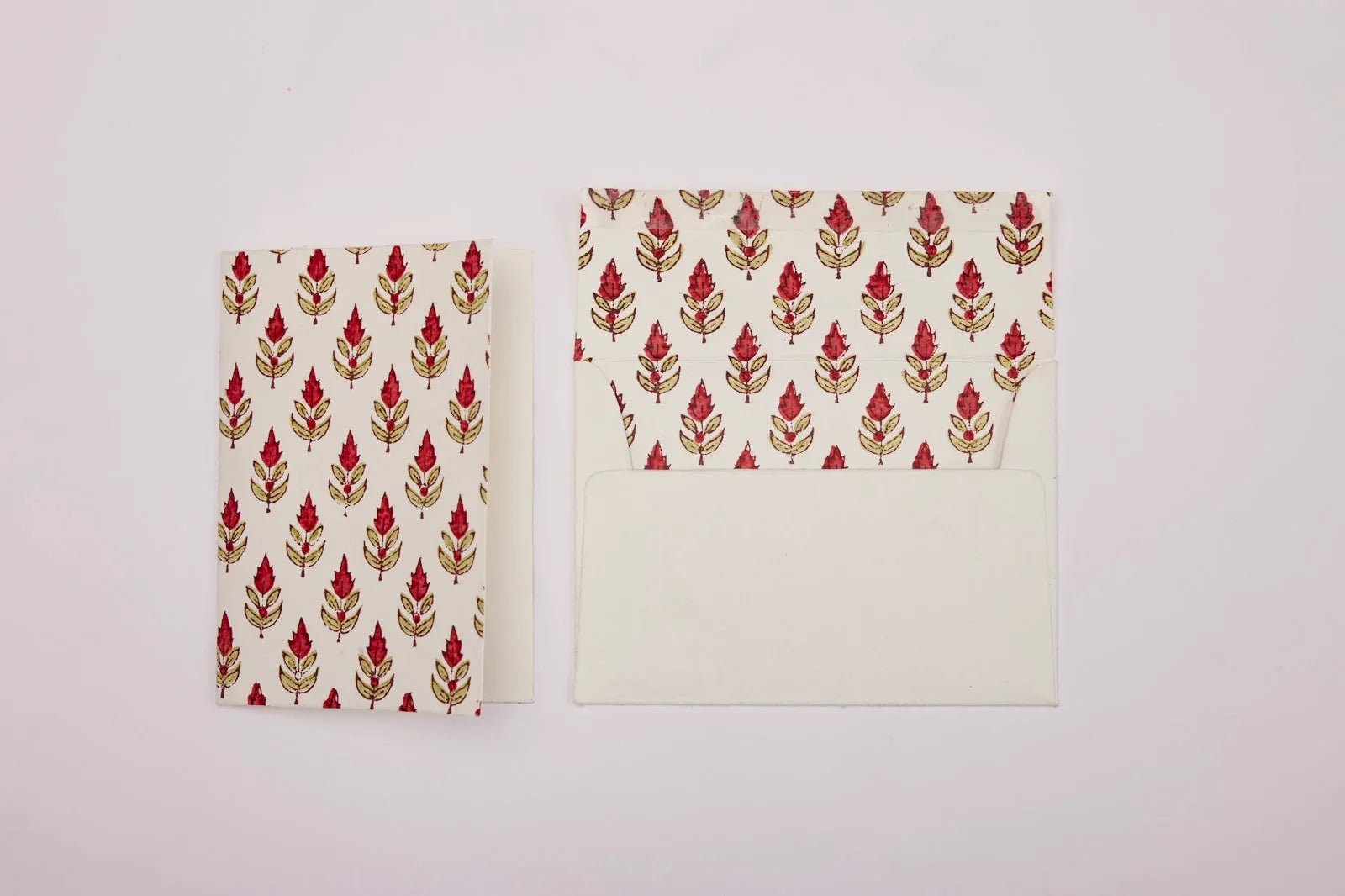 Hand Block Printed Greeting Cards