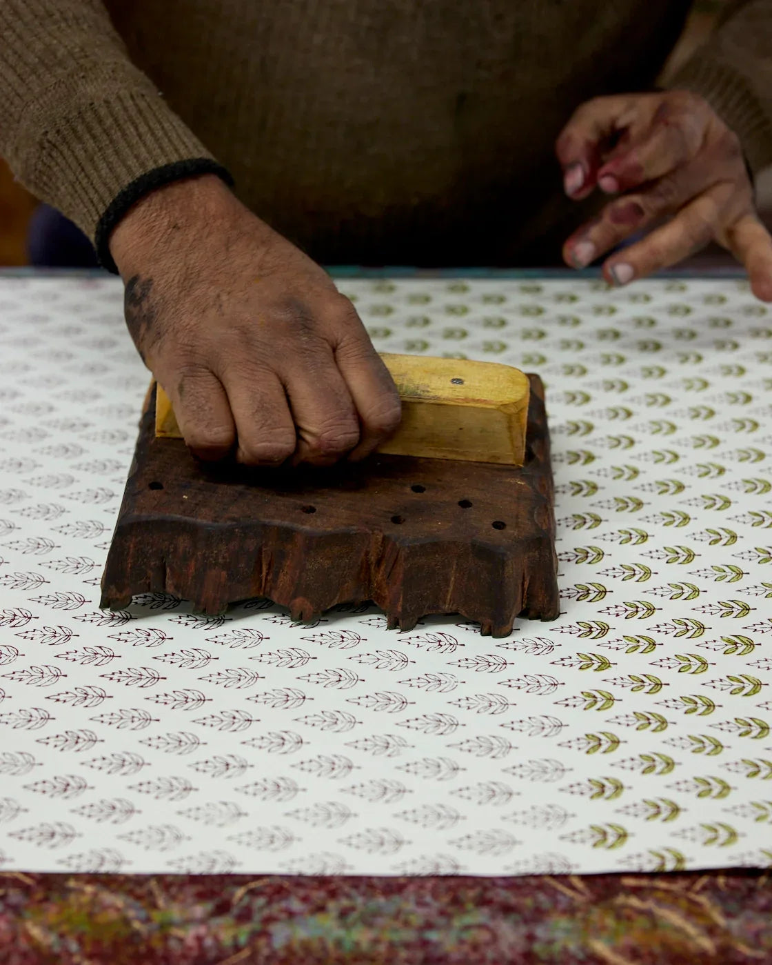 Hand Block Printed Greeting Cards