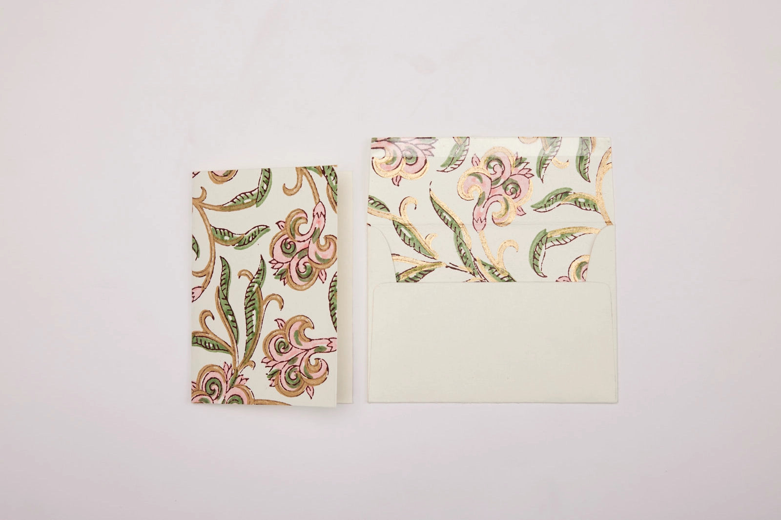 Hand Block Printed Greeting Cards