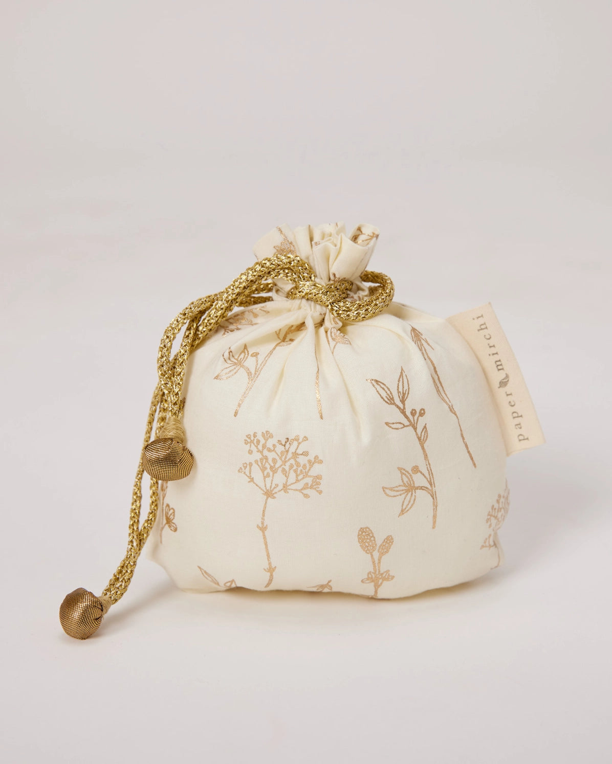 Hand Crafted Fabric Gift Bag Small