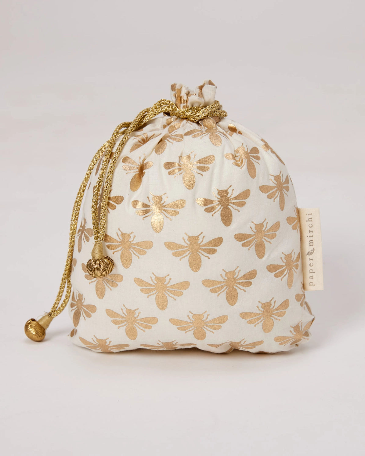 Hand Crafted Fabric Gift Bag Large