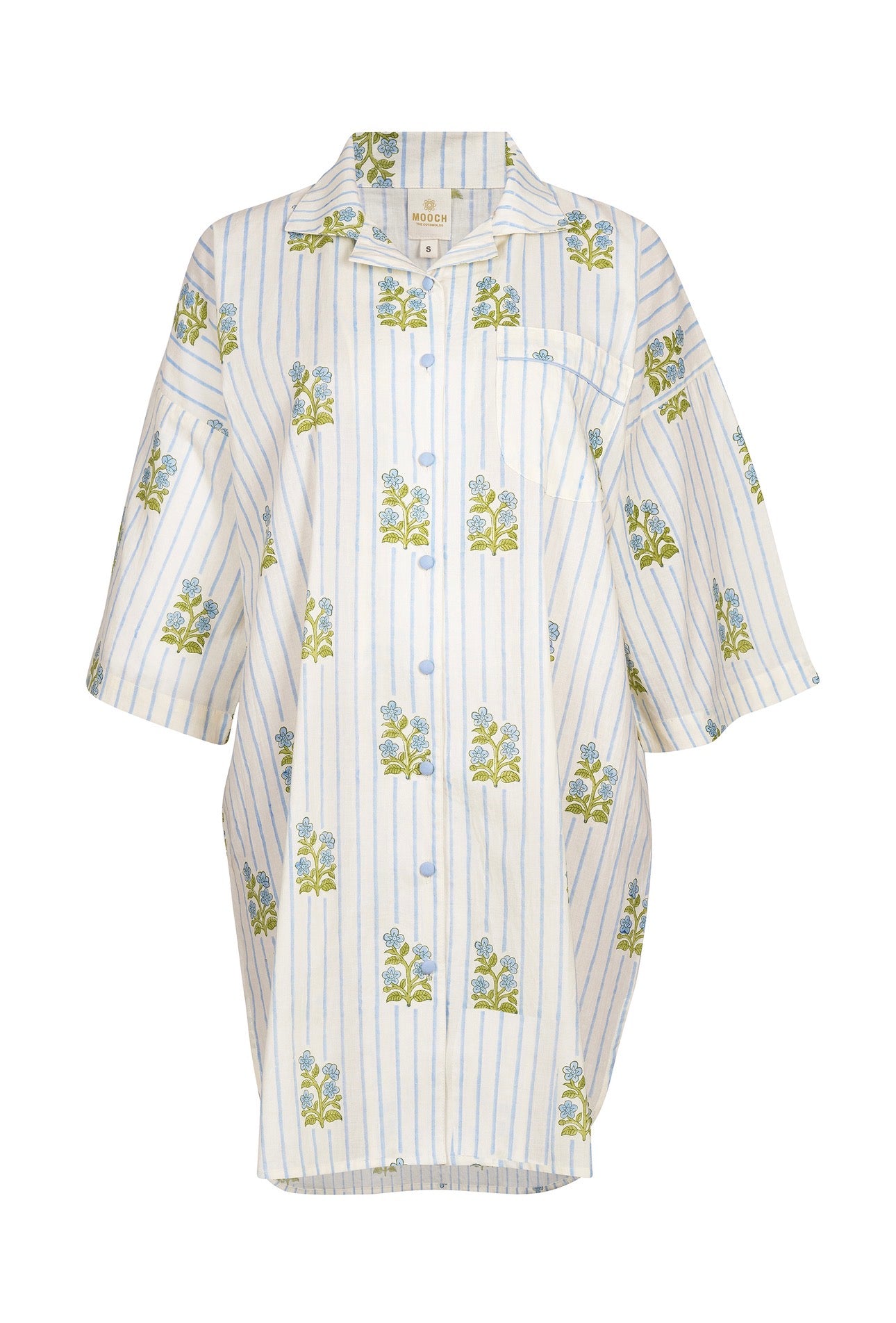 Cotton Nightshirt - Arlie Meadow