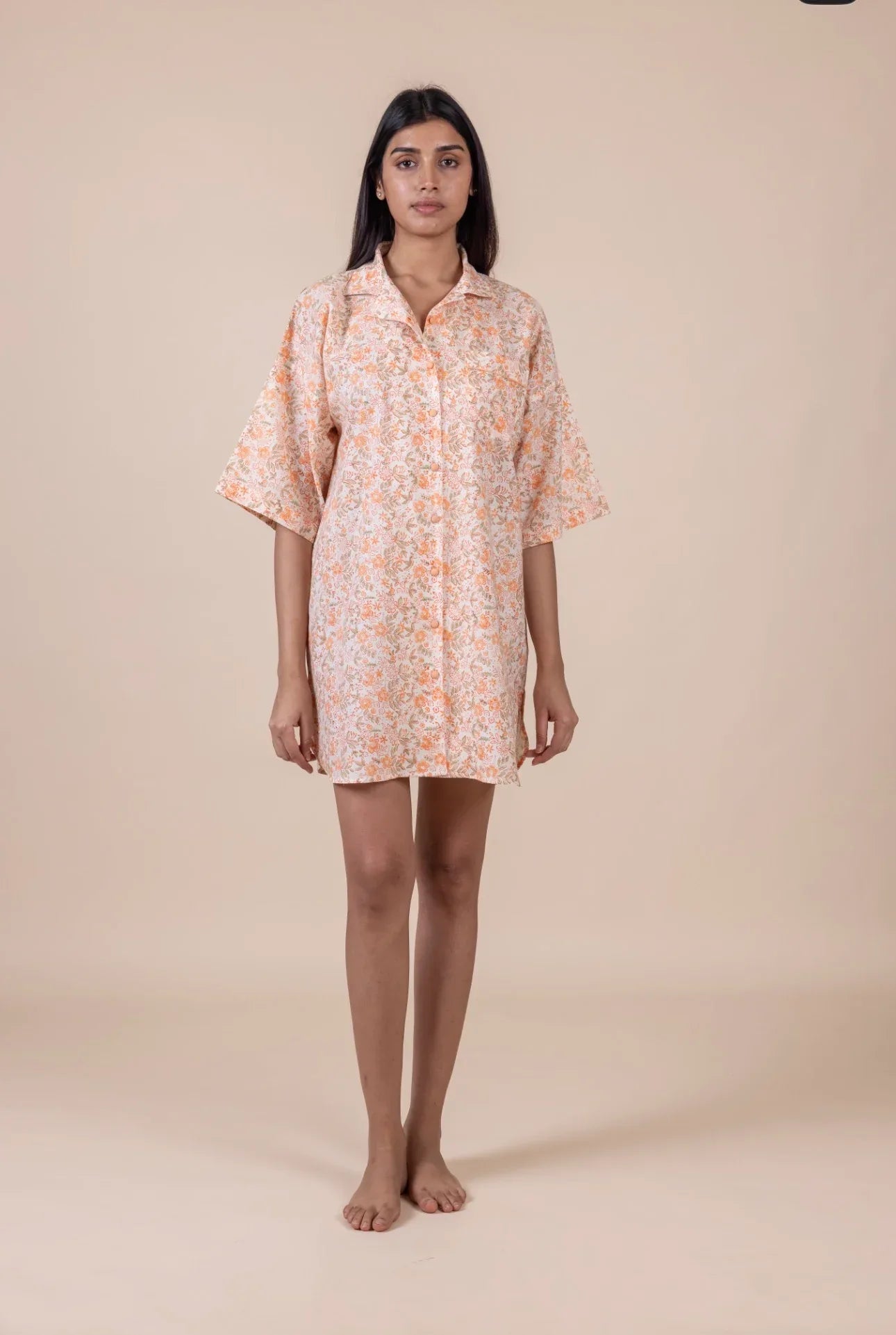 Cotton Nightshirt - Dovers Blossom