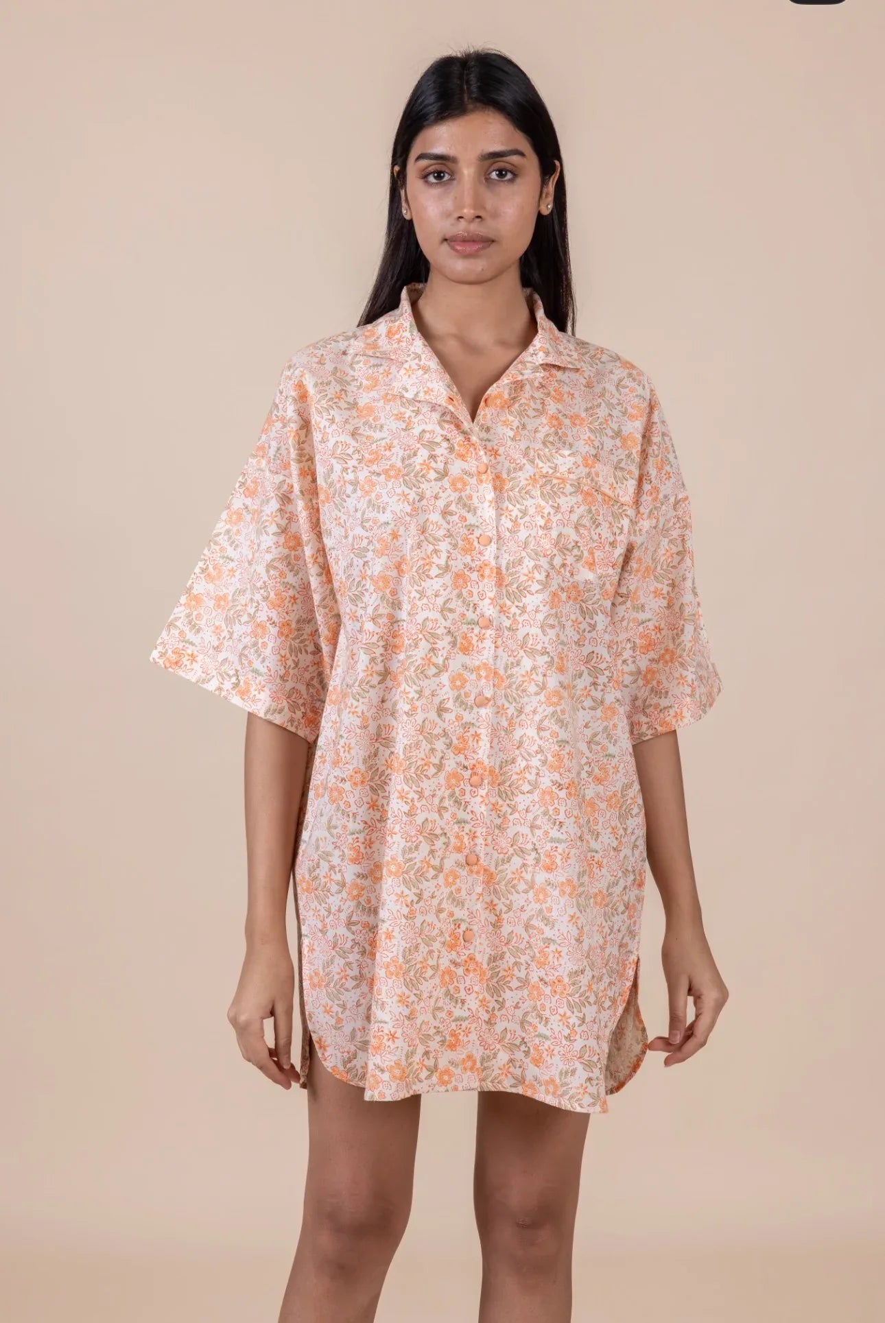 Cotton Nightshirt - Dovers Blossom