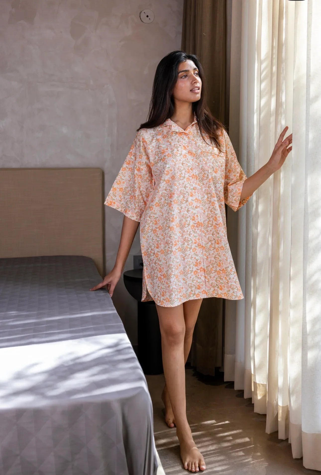Cotton Nightshirt - Dovers Blossom