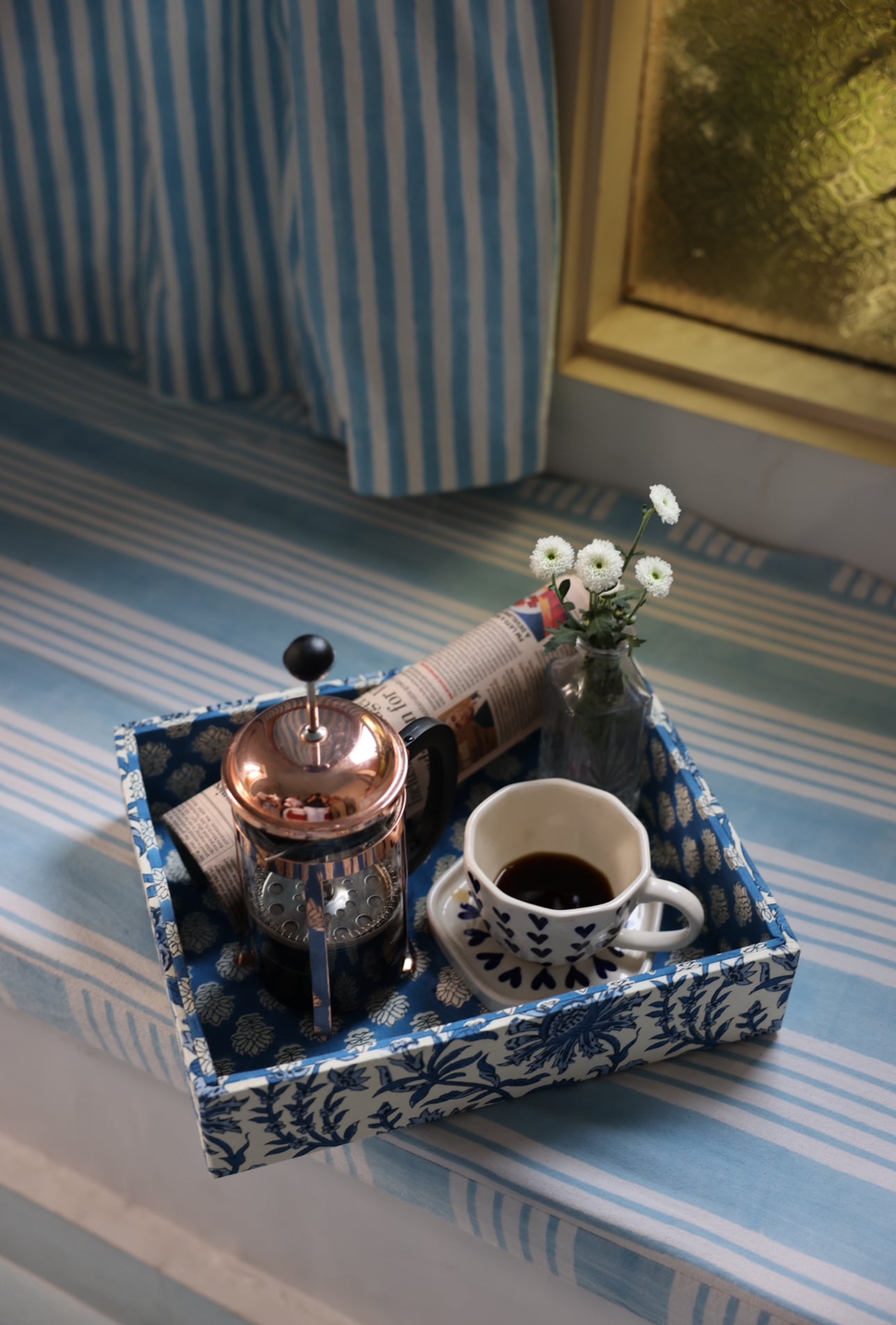 Handmade Luxury Tray - Willersey Denim