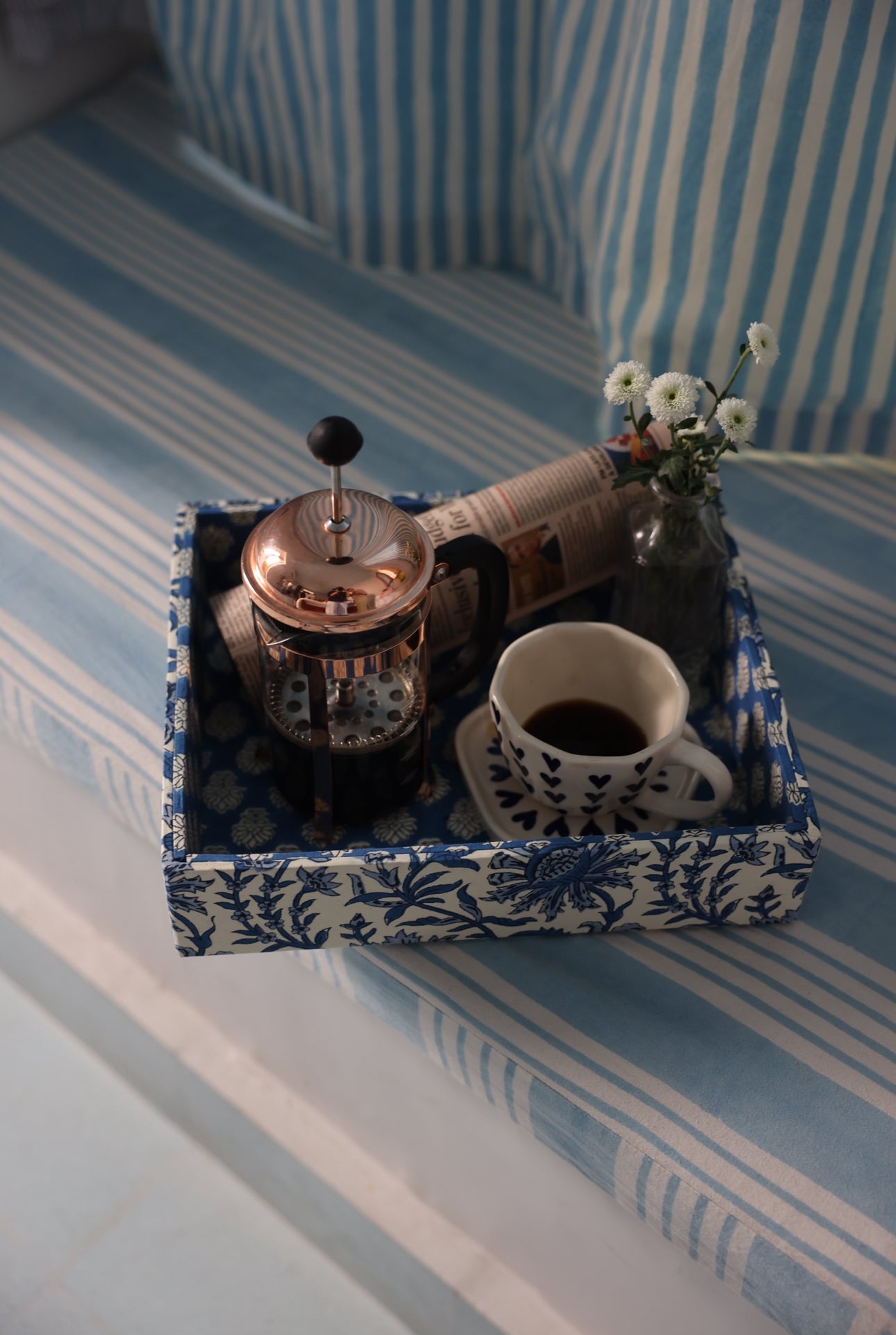 Handmade Luxury Tray - Willersey Denim