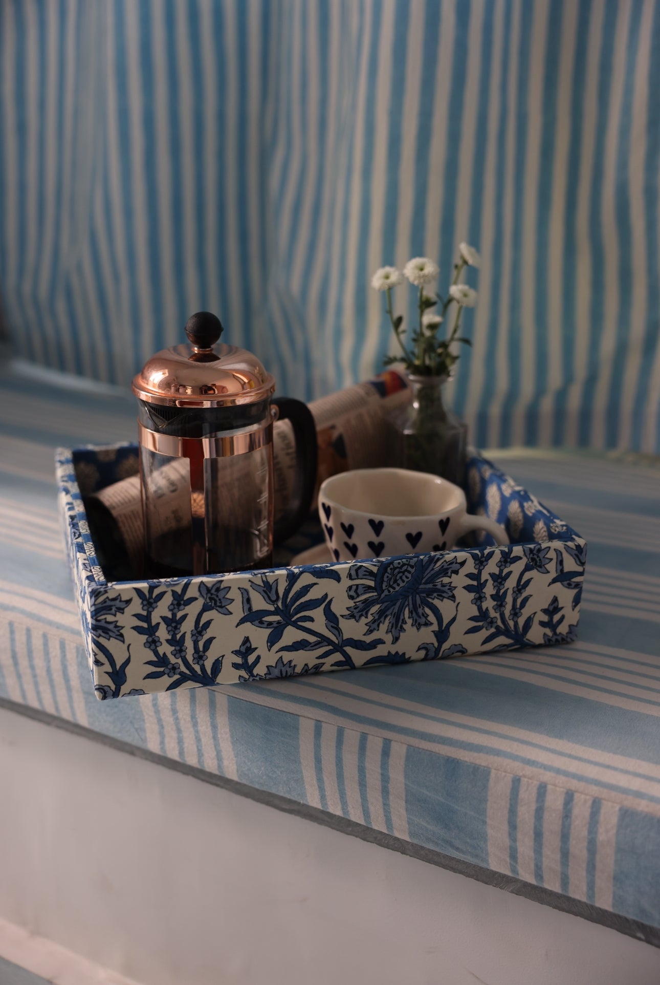 Handmade Luxury Tray - Willersey Denim