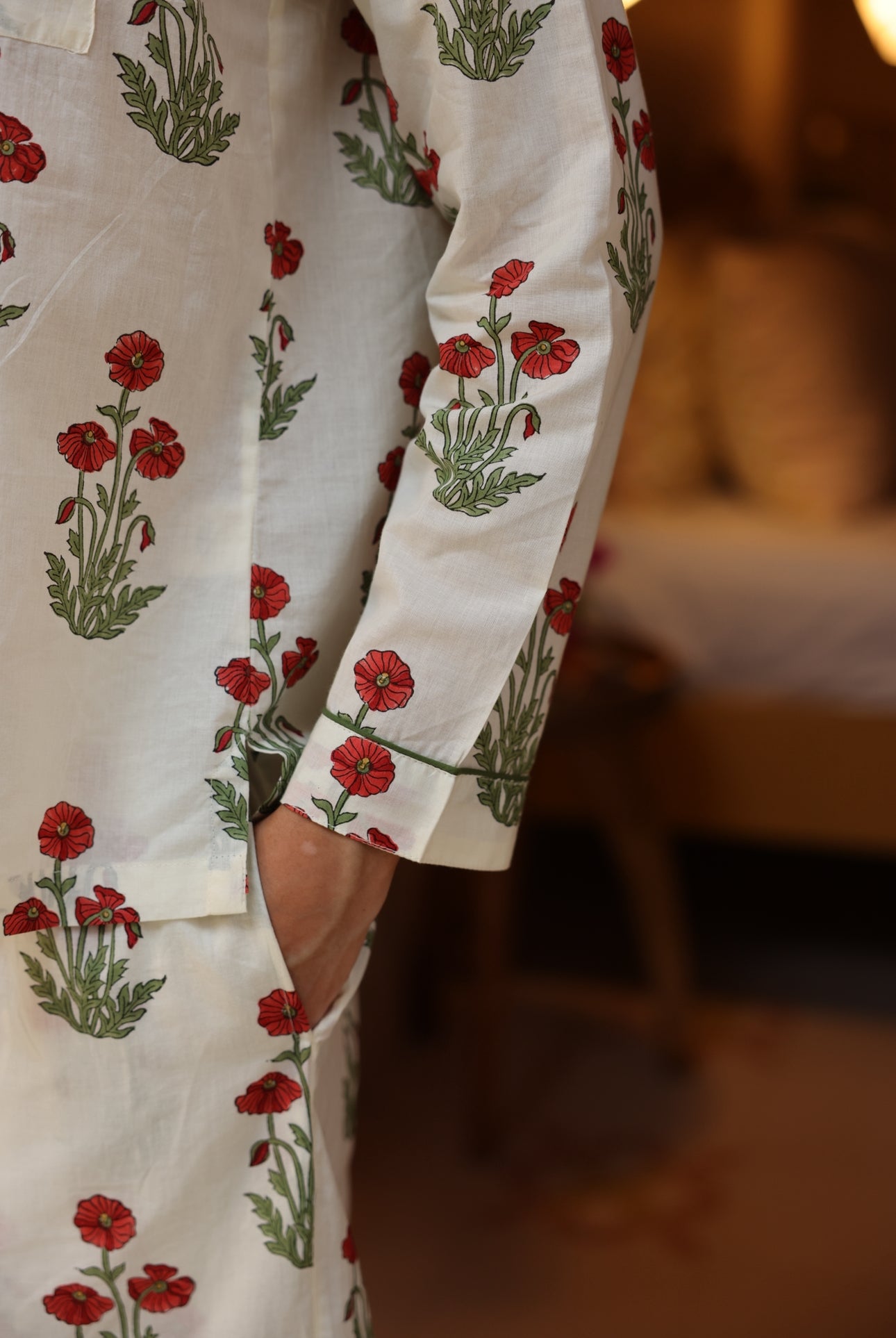 Cotton Pyjamas - Condicote Poppy