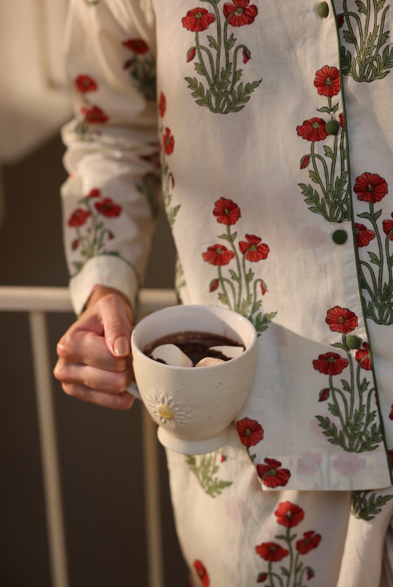 Cotton Pyjamas - Condicote Poppy