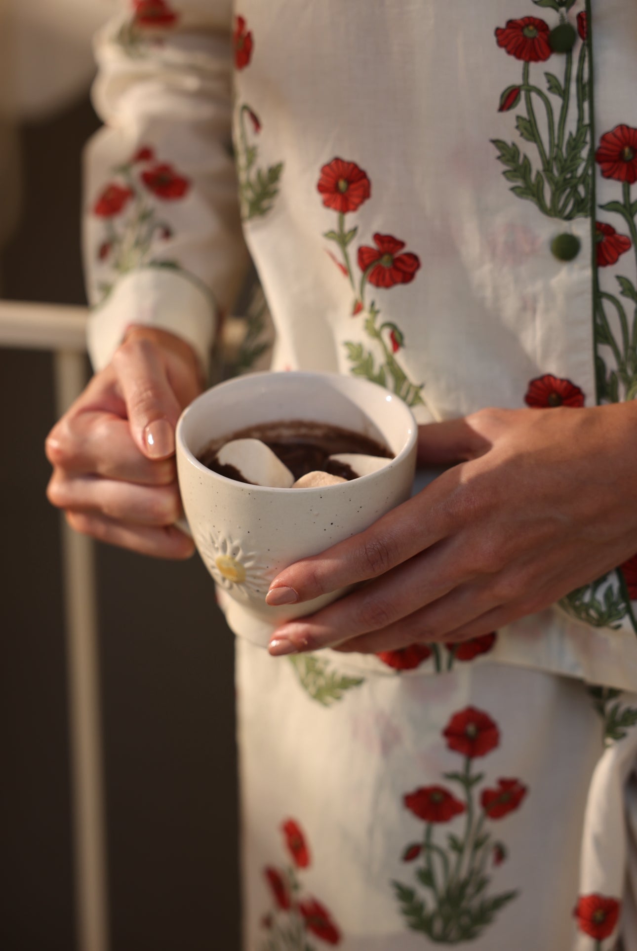 Cotton Pyjamas - Condicote Poppy