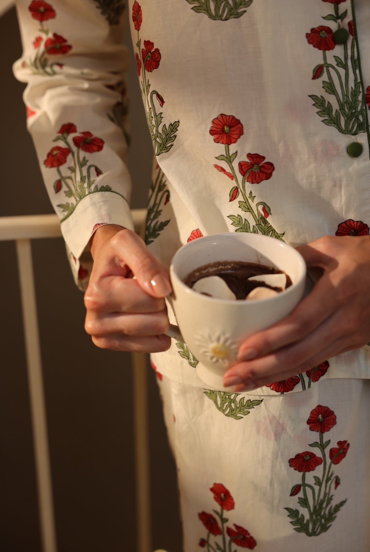Cotton Pyjamas - Condicote Poppy