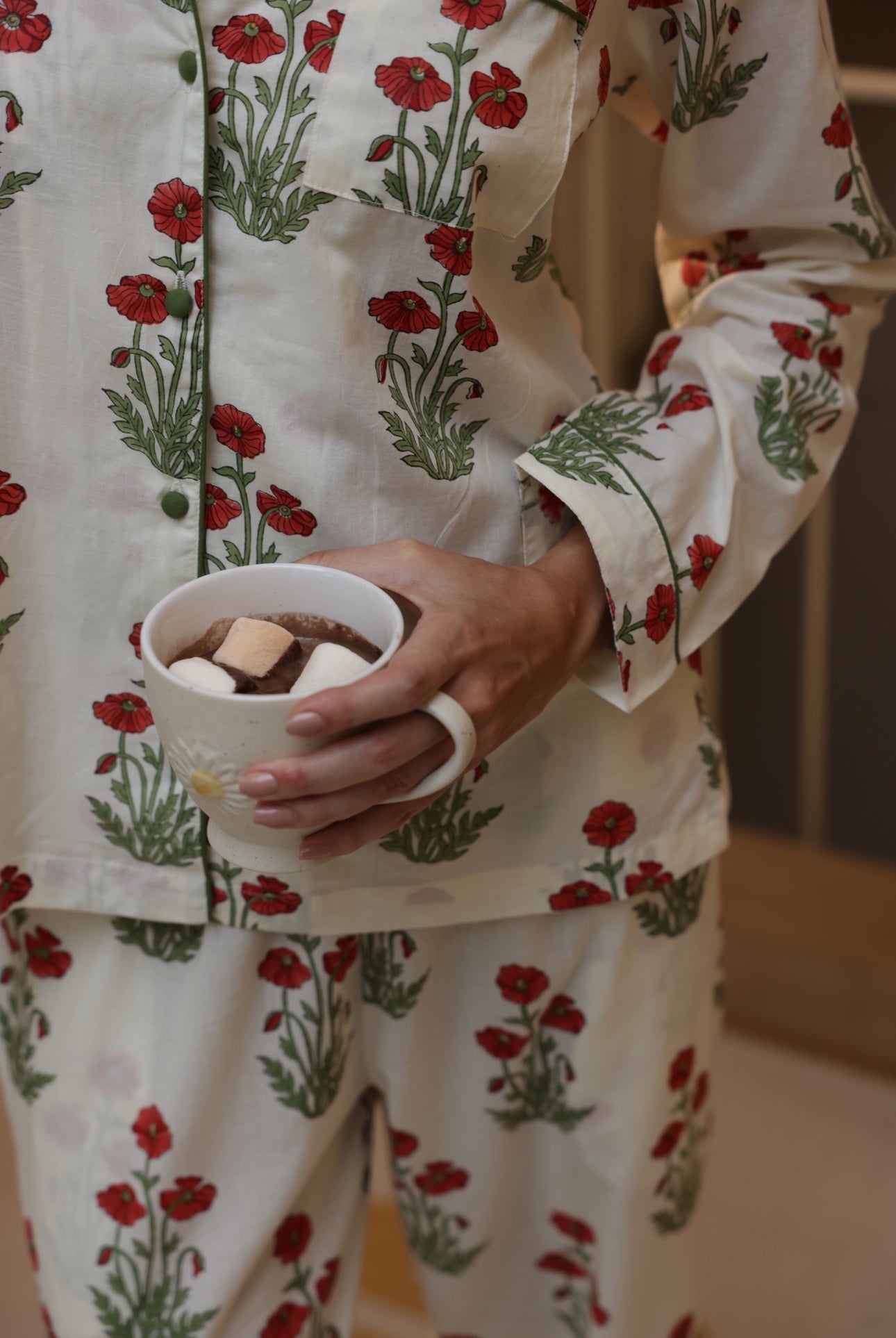 Cotton Pyjamas - Condicote Poppy