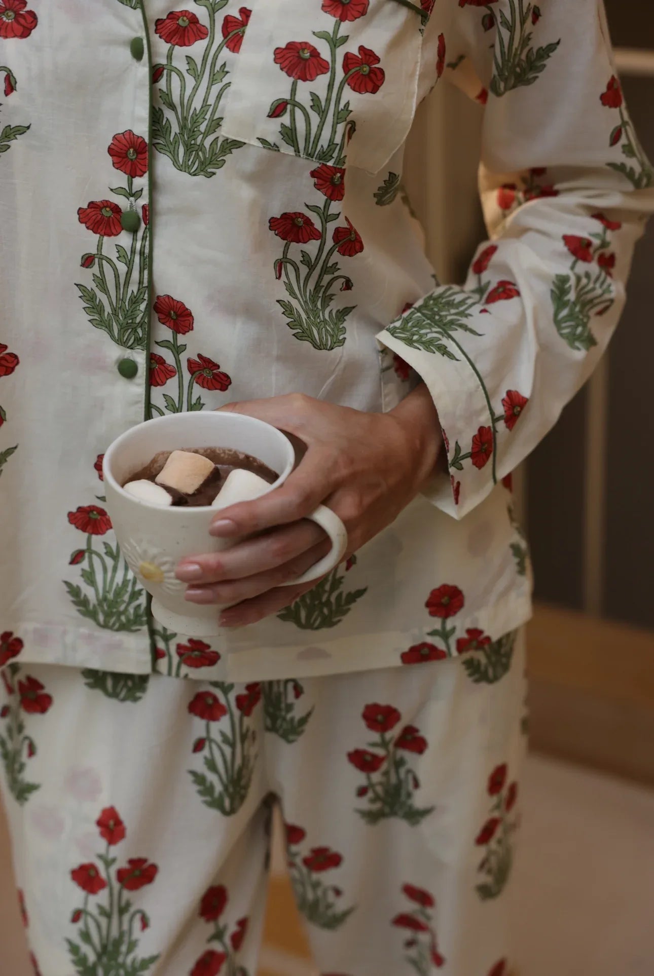 Cotton Pyjamas - Condicote Poppy