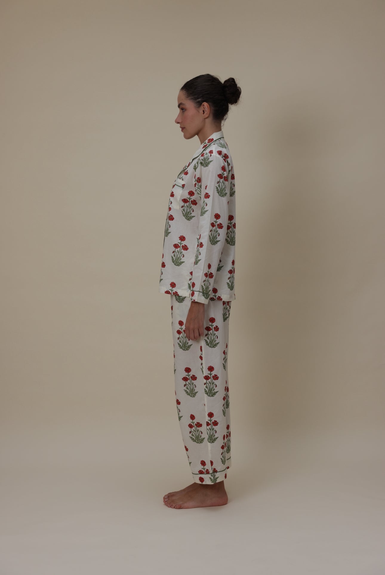 Cotton Pyjamas - Condicote Poppy