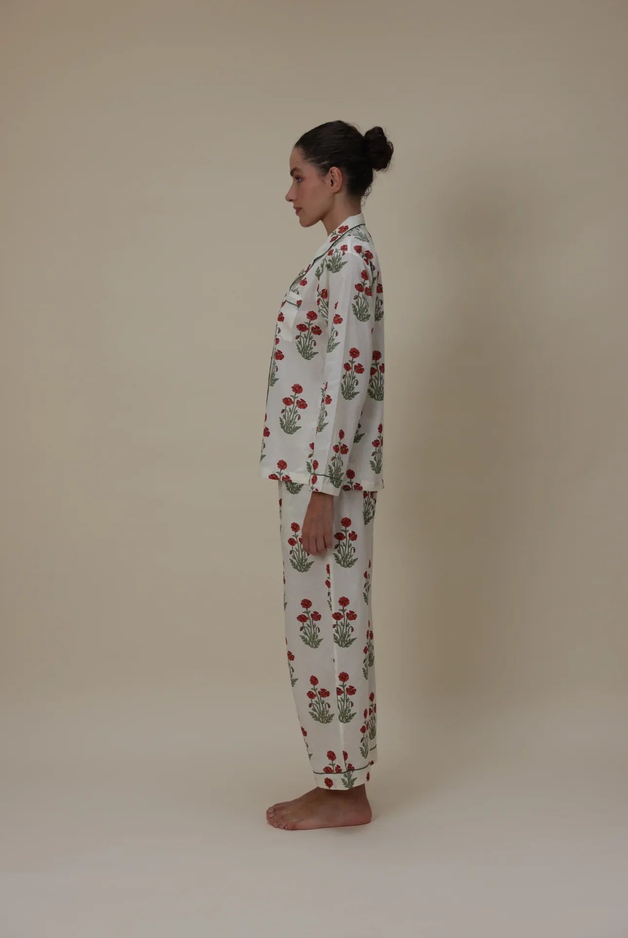 Cotton Pyjamas - Condicote Poppy