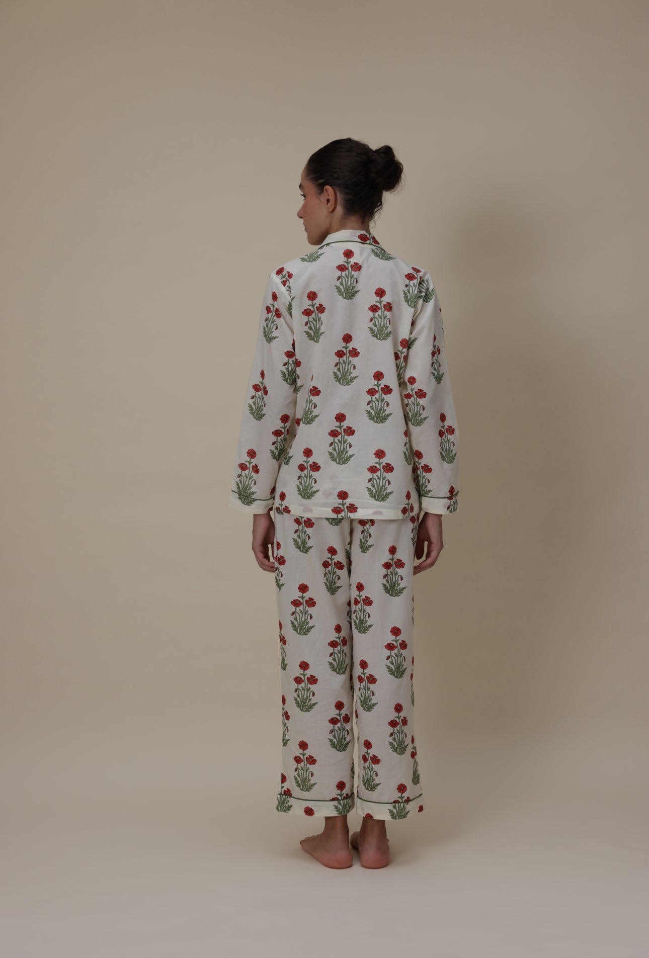 Cotton Pyjamas - Condicote Poppy