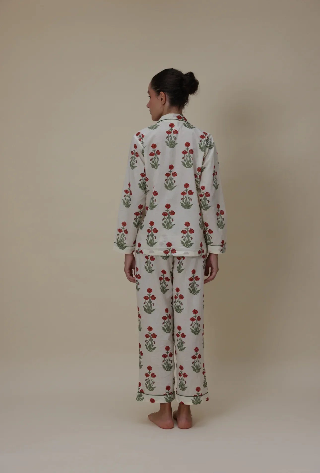 Cotton Pyjamas - Condicote Poppy