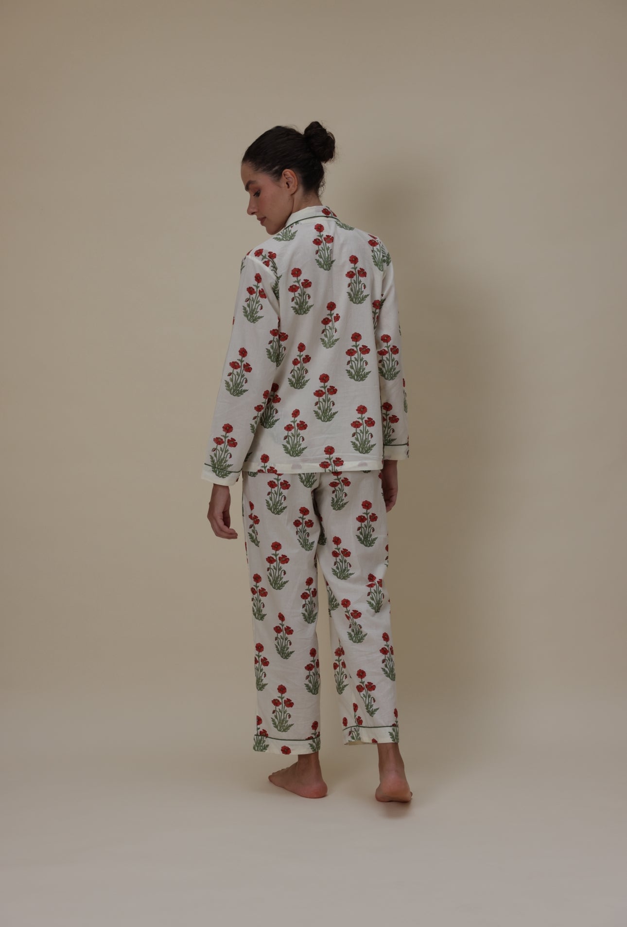Cotton Pyjamas - Condicote Poppy