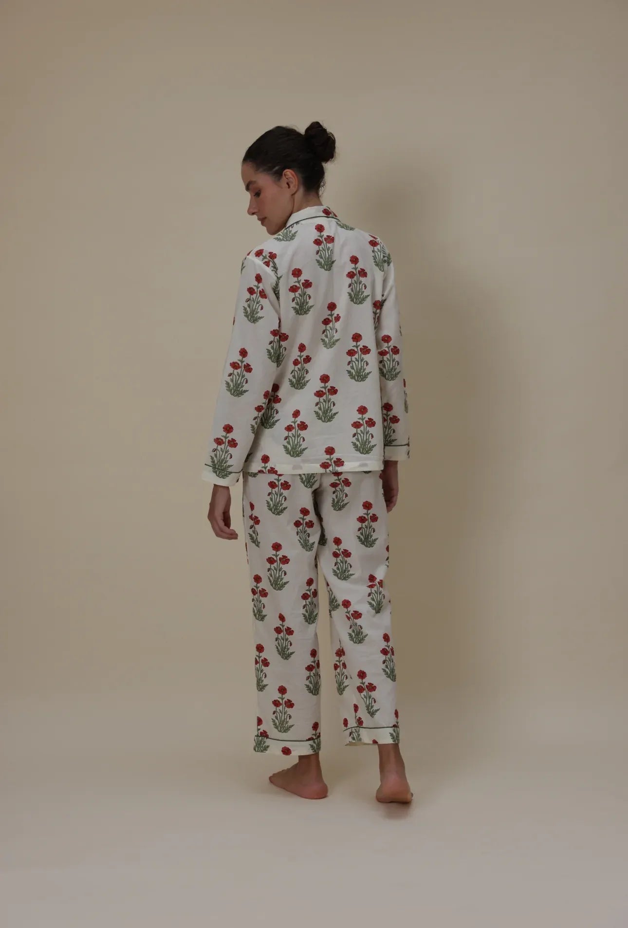 Cotton Pyjamas - Condicote Poppy