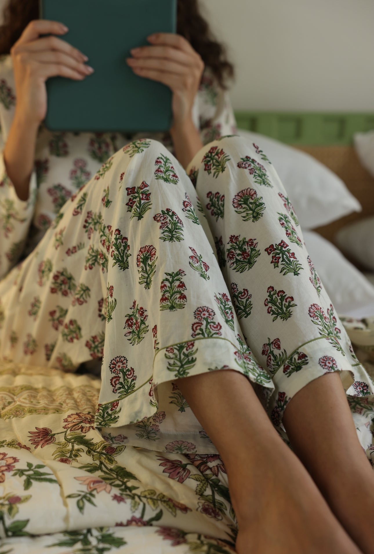 Cotton Pyjamas - Floral Whisper