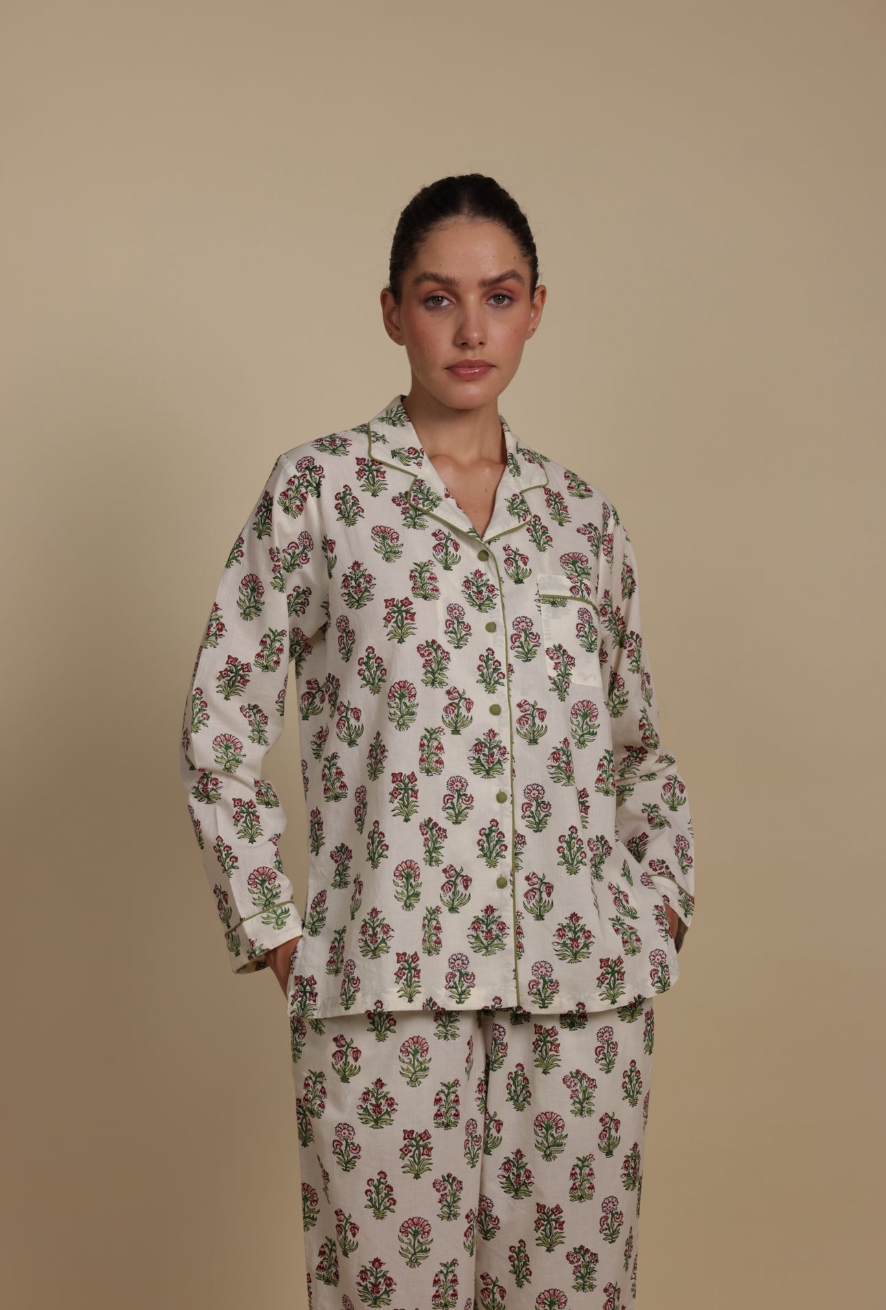 Cotton Pyjamas - Floral Whisper