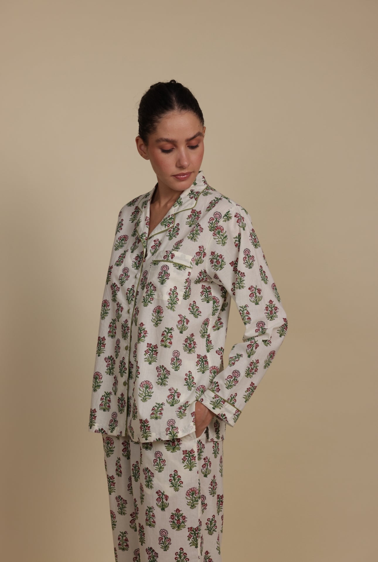 Cotton Pyjamas - Floral Whisper