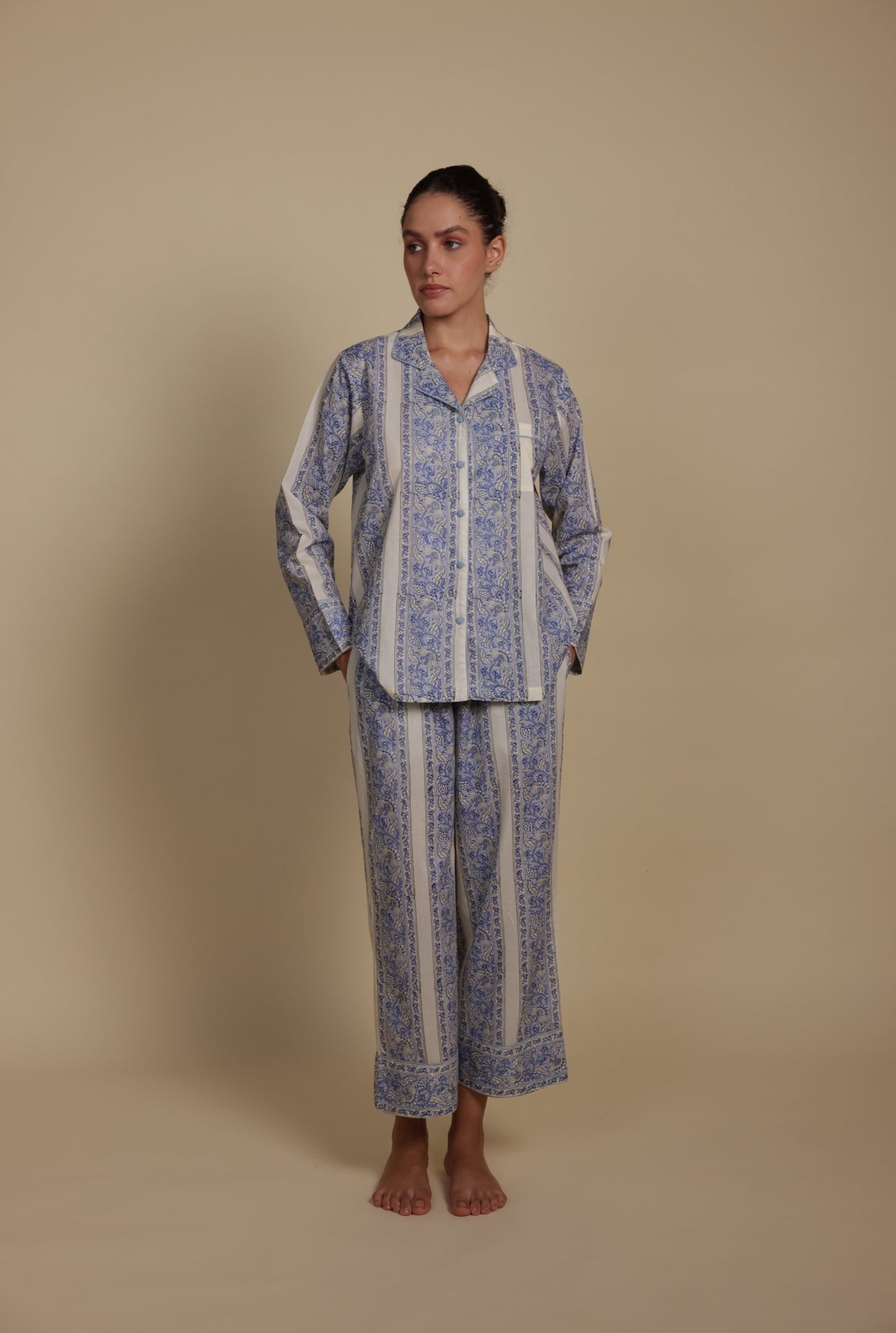 Cotton Pyjamas - Cornflower Meadow
