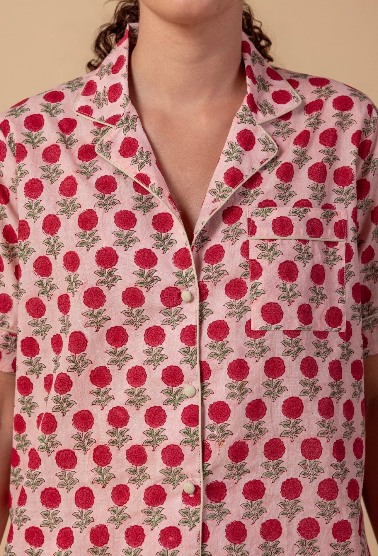 Short Cotton Pyjamas - Rowena Rose
