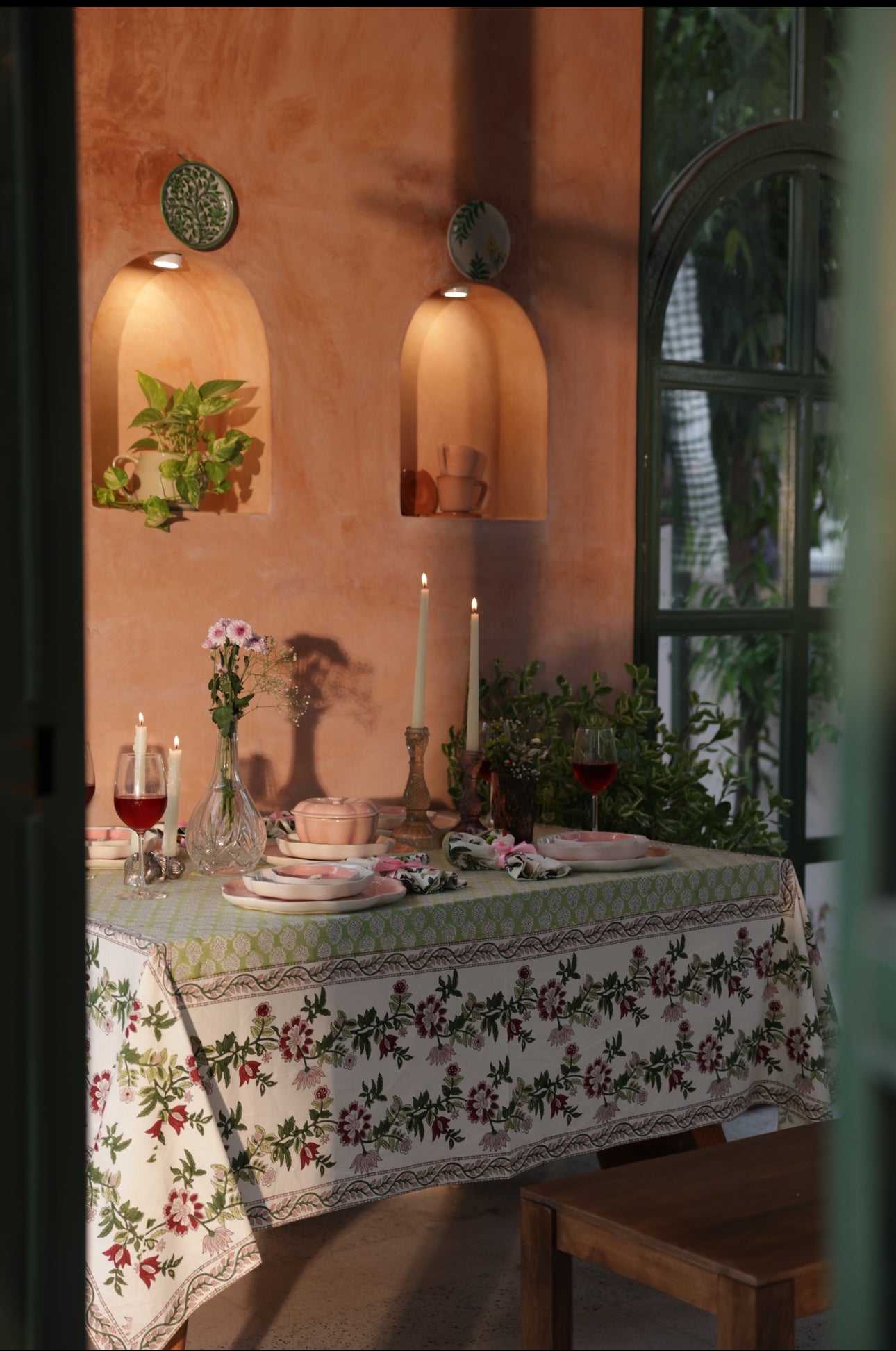 Printed Tablecloth - Paxford Willow